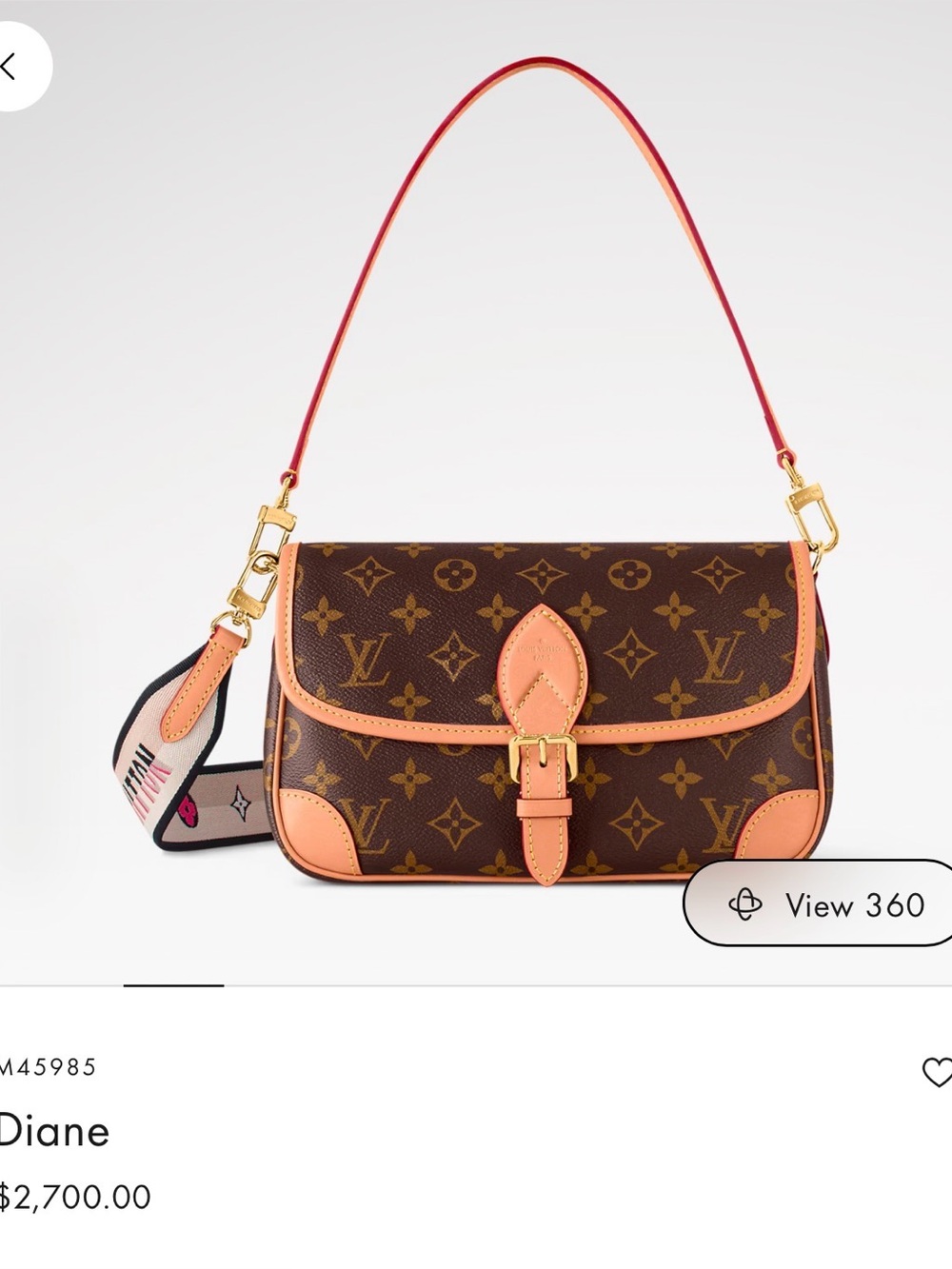 Louis Vuitton Diane PM